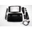 Kit integration 2 DIN MERCEDES CLASSE C 2007-2011 (W204) modele avec sieges chauffants