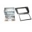 Kit integration 2 DIN SEAT LEON 2005-2010 NOIR