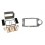 Kit integration 2 DIN TOYOTA YARIS 2011-