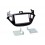 Kit integration 2 DIN OPEL ADAM 01/2013- NOIR LAQUE