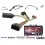 COMMANDE VOLANT JAGUAR S-Type 1998-2004 - Pour SONY complet avec interface specifique