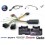 COMMANDE VOLANT SAAB 9.3 2008- - Pour SONY complet avec interface specifique