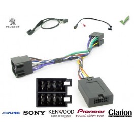 COMMANDE VOLANT Peugeot Boxer 2002-2008 - Pour Pioneer complet avec interface specifique