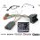 COMMANDE VOLANT Citroen C4 2004- - Pour SONY FAKRA AVEC RADARS RECUL 
