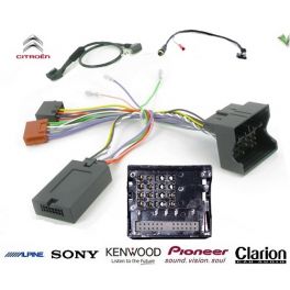 COMMANDE VOLANT CITROEN C8 2005- - Pour SONY FAKRA AVEC RADARS RECUL 