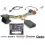 COMMANDE VOLANT PEUGEOT 3008 2009- FAKRA AVEC RADARS RECUL - Pour SONY complet