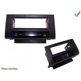 FACADE AUTORADIO MAZDA 3 2003-2009 AVEC CLIM AUTOMATIC 1 DIN NOIR