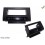 FACADE AUTORADIO MAZDA 3 2003-2009 AVEC CLIM AUTOMATIC 1 DIN NOIR