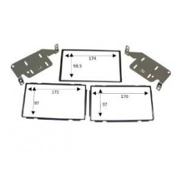 Kit integration 2 DIN NISSAN JUKE 2011-04/2014 - NOIR