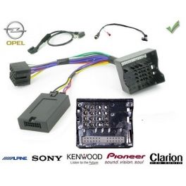 COMMANDE VOLANT Opel Zafira 2012- - Pour SONY complet avec interface specifique