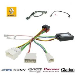 COMMANDE VOLANT Renault Twingo 2012-2014 - Pour SONY complet avec interface specifique