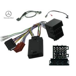 COMMANDE VOLANT Mercedes CLASSE C 2000-2004 (W203) ISO - Pour KENWOOD complet avec interface specifique