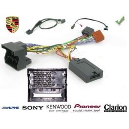 COMMANDE VOLANT Porsche Cayenne 2007-2010 - Pour KENWOOD complet avec interface specifique