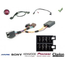 COMMANDE VOLANT Fiat Doblo 2011- Pour JVC complet avec interface specifique