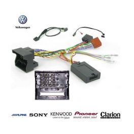 COMMANDE VOLANT Volkswagen SCIROCCO 2008- FAKRA - Pour JVC complet avec interface specifique