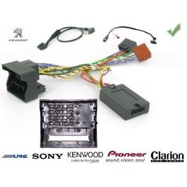 COMMANDE VOLANT Peugeot RCZ 2010- - Pour CLARION complet avec interface specifique