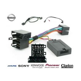 COMMANDE VOLANT Nissan Micra 2002-2007 - Pour CLARION complet avec interface specifique